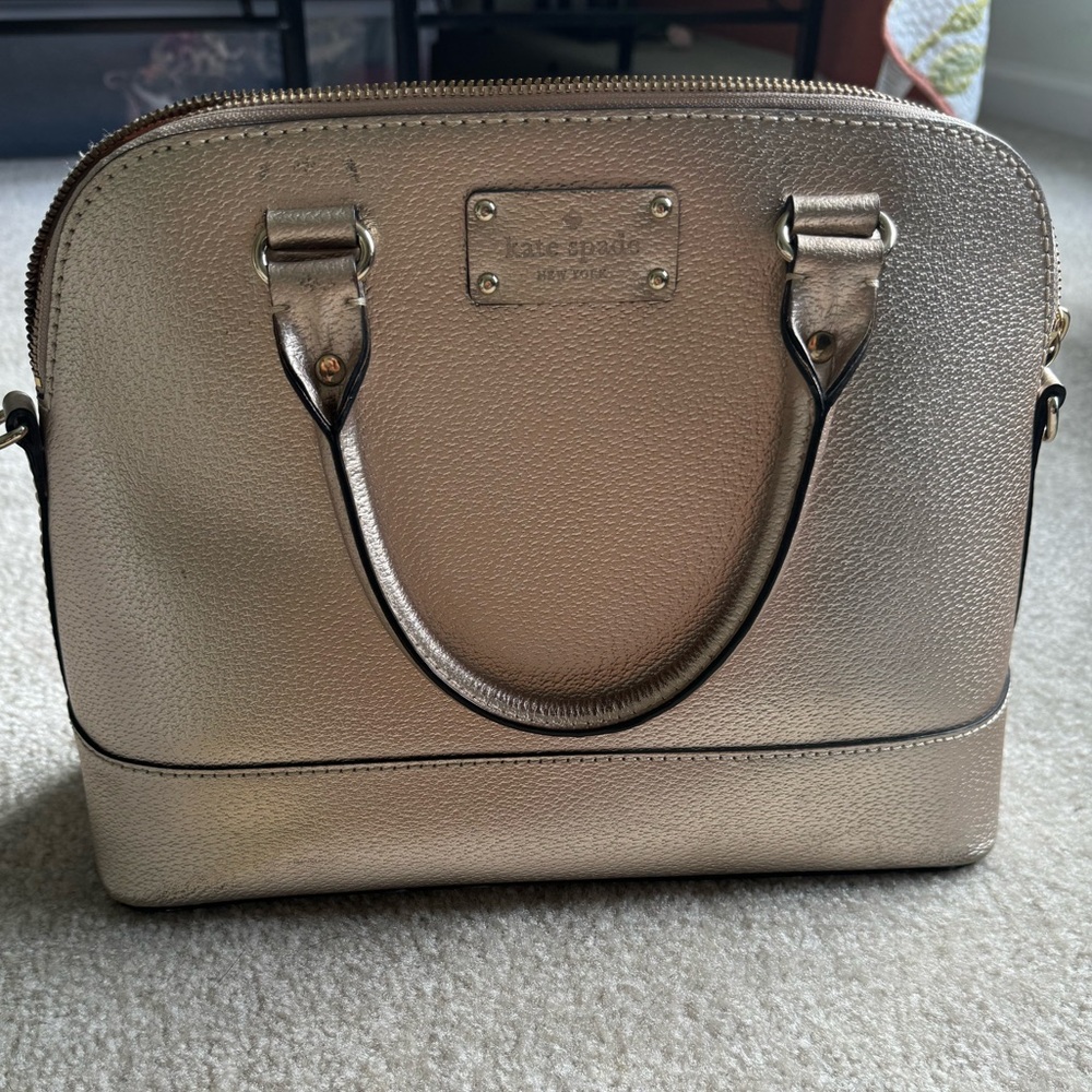 Kate spade, dome shaped satchel/crossbody